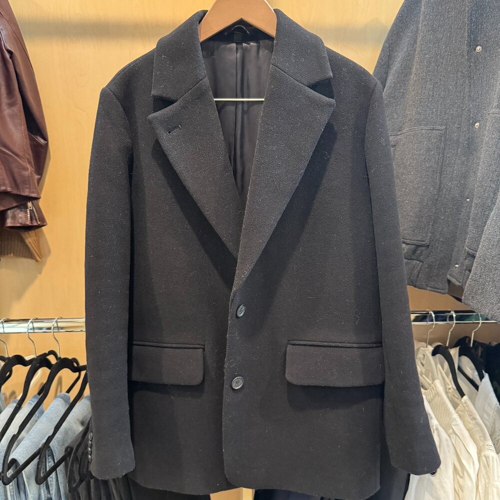 & Other Stories Black Blazer Coat